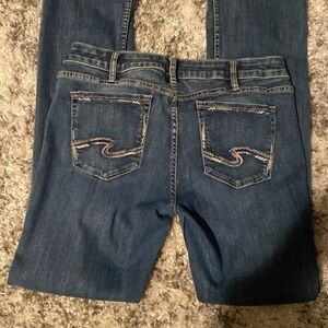 Silver Elise slim boot 32x35